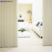 1 Sqm Foldable Accordion Door - Fireproof & Moistureproof Room Separation - VIP Hardware Store