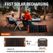 Jackery Solar Generator 550 500-Watt Portable Power Station (1 Solar Panel Included)