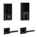 916 Contemporary Z - Wave Smart Lock with Halifax Lever - VIP Hardware Store