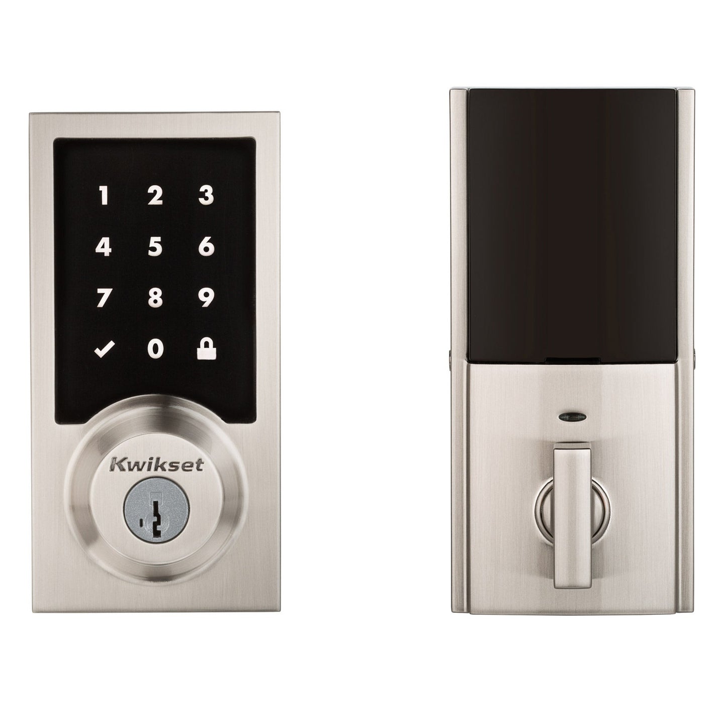 916 Contemporary Z - Wave Smart Lock with Halifax Lever - VIP Hardware Store