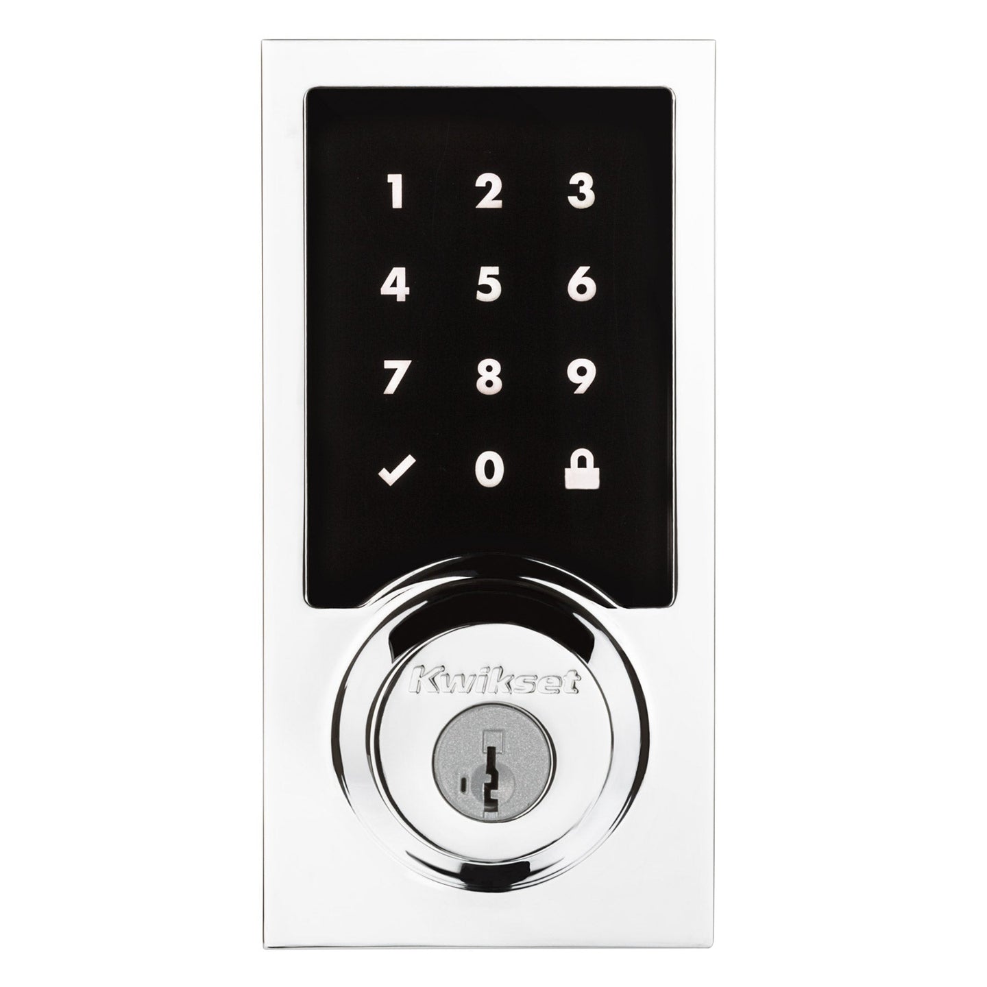 916 Contemporary Z - Wave Smart Lock with Halifax Lever - VIP Hardware Store