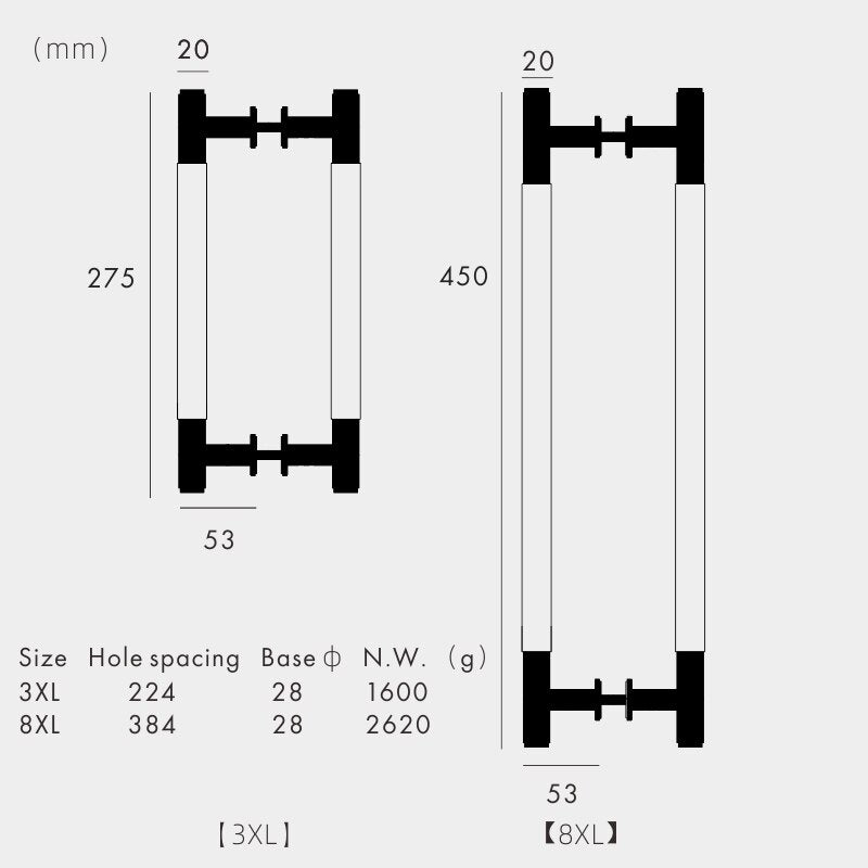 VIP's Brass Pull Bar - VIP Hardware Store