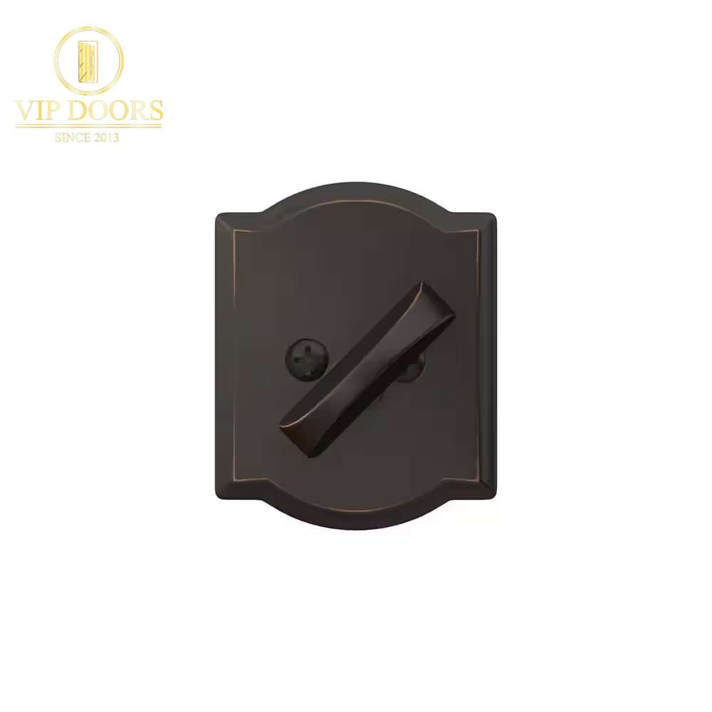 B60 Series Camelot Aged Bronze Single Cylinder Deadbolt Certified Highest for Security and Durability - VIP Hardware Store