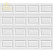 Classic Collection 8 Ft. X 7 Ft. Non - Insulated Solid White Garage Door - VIP Hardware Store