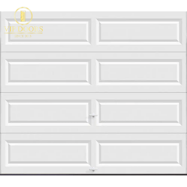 Classic Steel 9 Ft. X 7 Ft. Non - Insulated Solid White Garage Door - VIP Hardware Store