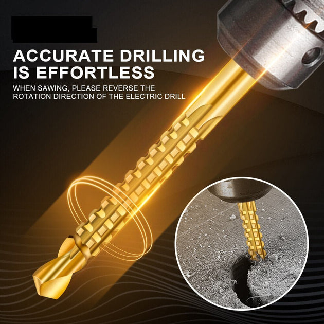 Cobalt Drill Bit Set - Precision Cutting, Drilling, and Polishing (6/3 Pcs) - VIP Hardware Store