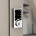 916 Contemporary Z-Wave Smart Lock with Halifax Lever