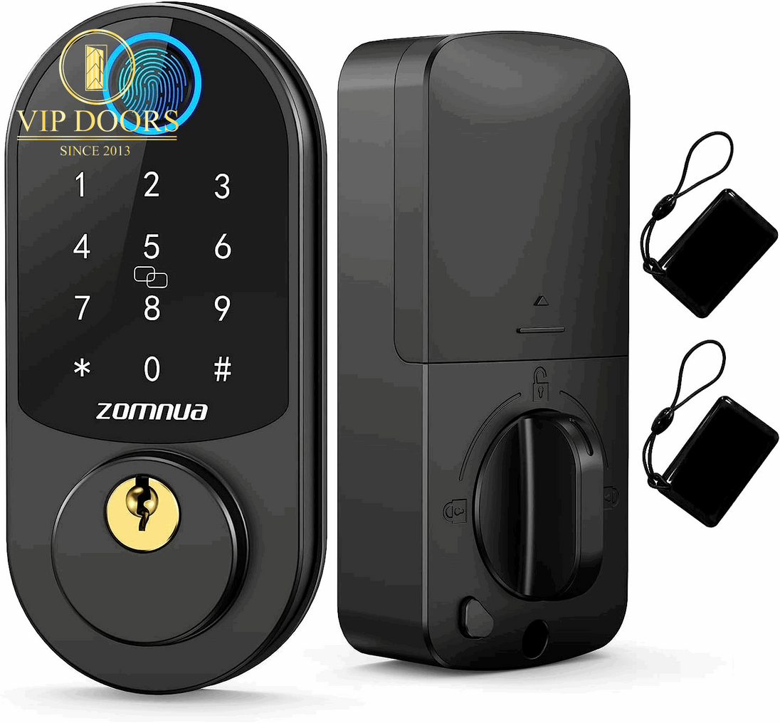 Keyless Entry Door Lock, Fingerprint Door Lock with Keypads, Electroni
