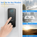 Fingerprint Smart Lock, Keypad Door Lock with Deadbolt, Keyless Entry Door Lock with Bluetooth APP, Front Door Lock Works with Alexa Voice, Fob, E-Key and Code, Auto-Lock for Home Apartment