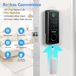 Fingerprint Smart Lock, Keypad Door Lock with Deadbolt, Keyless Entry Door Lock with Bluetooth APP, Front Door Lock Works with Alexa Voice, Fob, E-Key and Code, Auto-Lock for Home Apartment