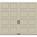 Classic Collection Insulated Solid White Garage Door