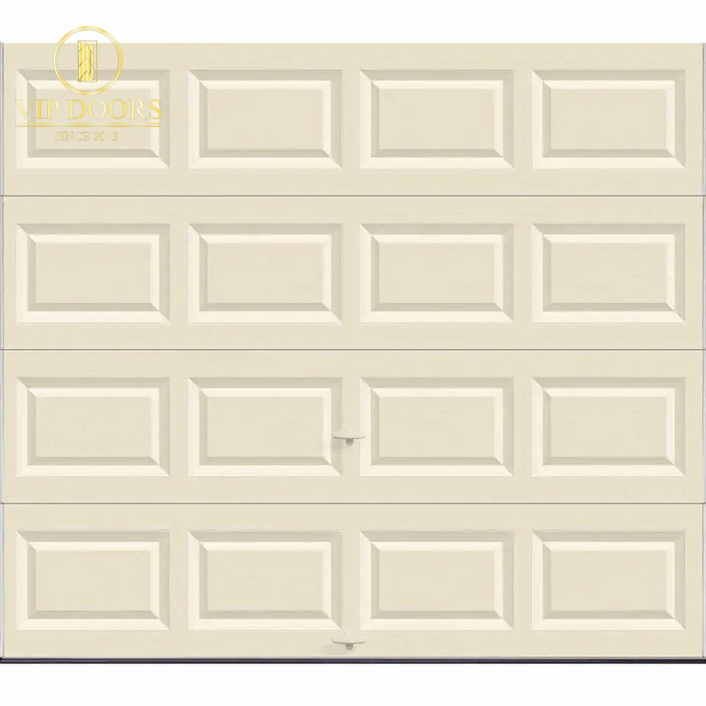 Classic Steel 8 Ft. X 7 Ft. Non-Insulated Solid White Garage Door