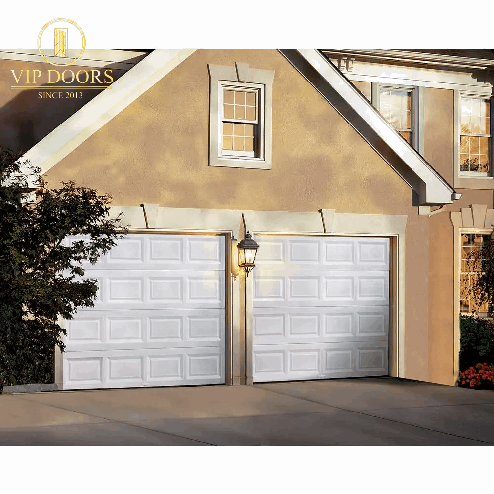 Classic Steel 8 Ft. X 7 Ft. Non-Insulated Solid White Garage Door