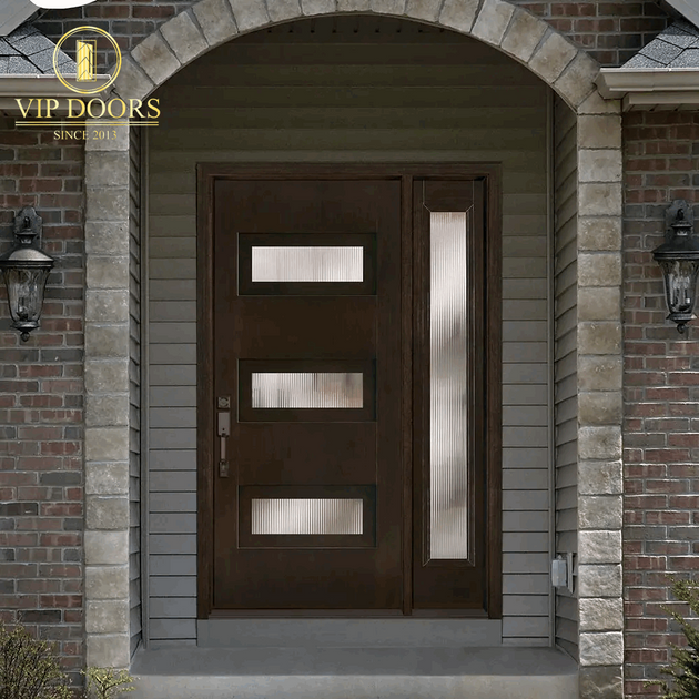 Modern Fiberglass Door