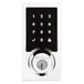 916 Contemporary Z-Wave Smart Lock with Halifax Lever