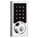 916 Contemporary Z-Wave Smart Lock with Halifax Lever