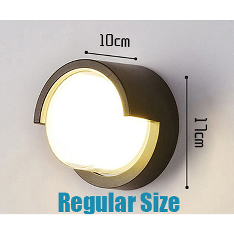 Extra Large LED Outdoor Wall Light Waterproof IP65 Radar Motion Sensor Led Outdoor Light Outdoor Wall Lamp Outdoor Lighting Led