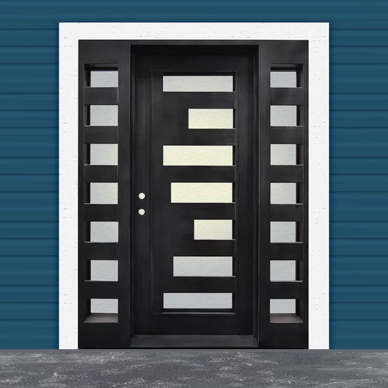 Iron Prehung Front Entry Doors