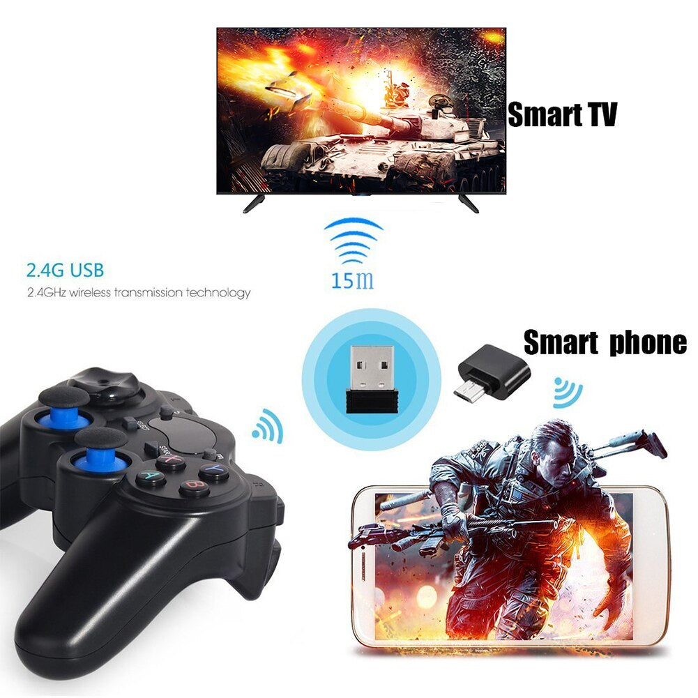 2.4 G Controller Gamepad Android Wireless Gaming Controller for TV Computer PC360 TV Smart Phone for Tablet PC Smart TV Box