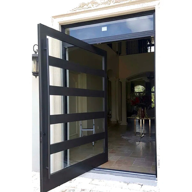 Aria Iron Prehung Front Entry Doors