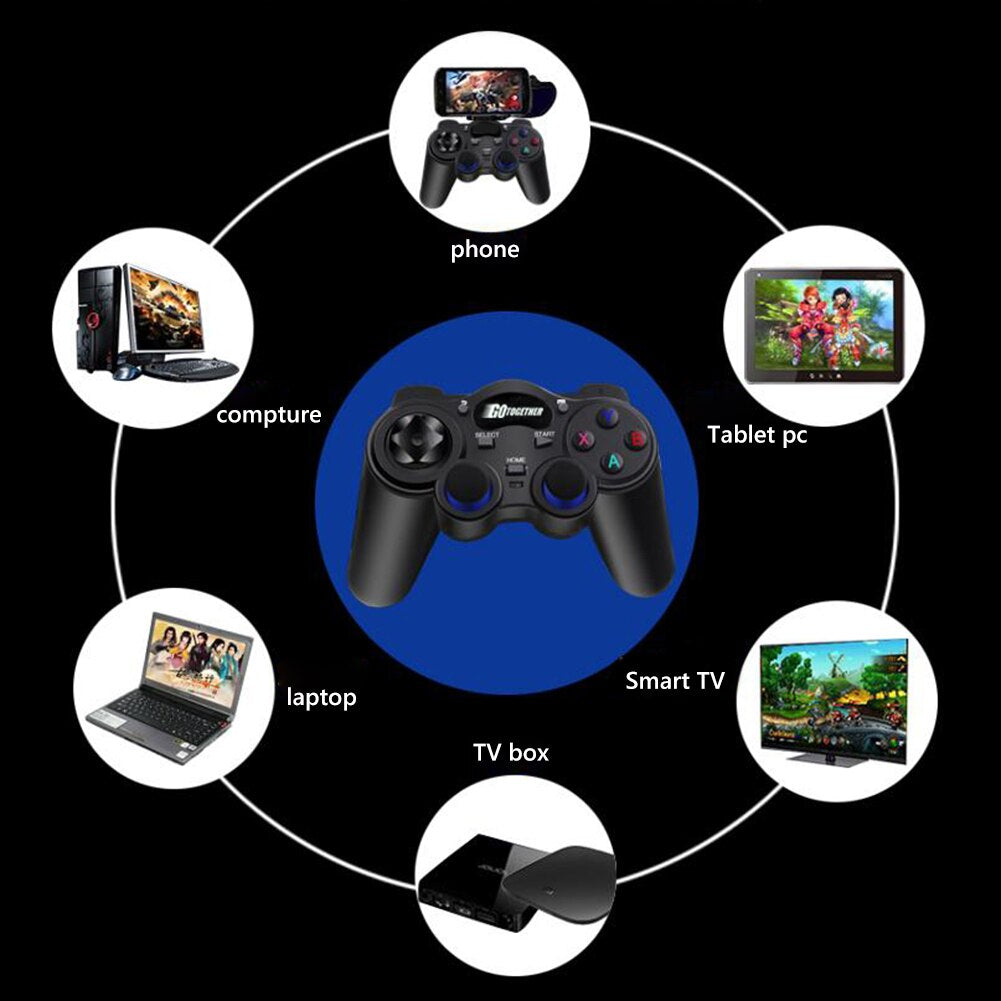 2.4 G Controller Gamepad Android Wireless Gaming Controller for TV Computer PC360 TV Smart Phone for Tablet PC Smart TV Box