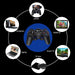 2.4 G Controller Gamepad Android Wireless Gaming Controller for TV Computer PC360 TV Smart Phone for Tablet PC Smart TV Box