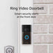 Video Doorbell - Smart Wireless Wifi Doorbell Camera with Built-In Battery, 2-Way Talk, Night Vision, Venetian Bronze