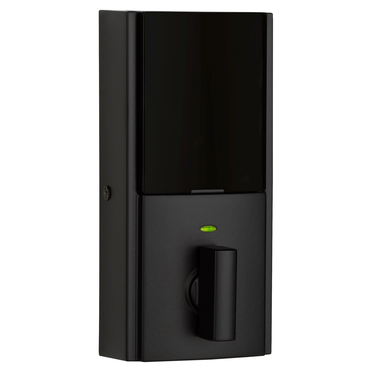 916 Contemporary Z-Wave Smart Lock with Halifax Lever