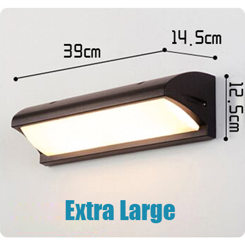 Extra Large LED Outdoor Wall Light Waterproof IP65 Radar Motion Sensor Led Outdoor Light Outdoor Wall Lamp Outdoor Lighting Led