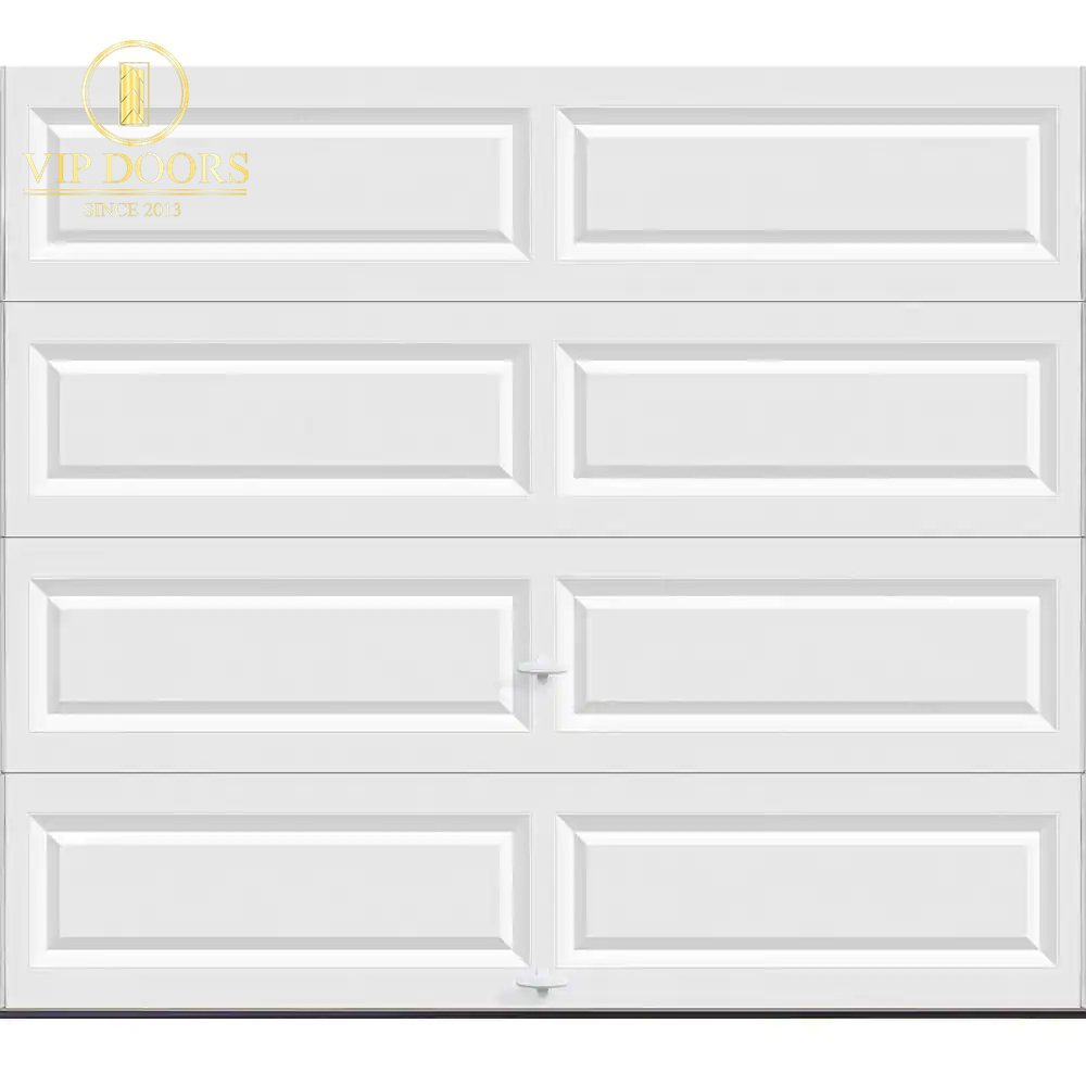 Classic Steel 9 Ft. X 7 Ft. Non-Insulated Solid White Garage Door