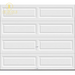 Classic Steel 9 Ft. X 7 Ft. Non-Insulated Solid White Garage Door