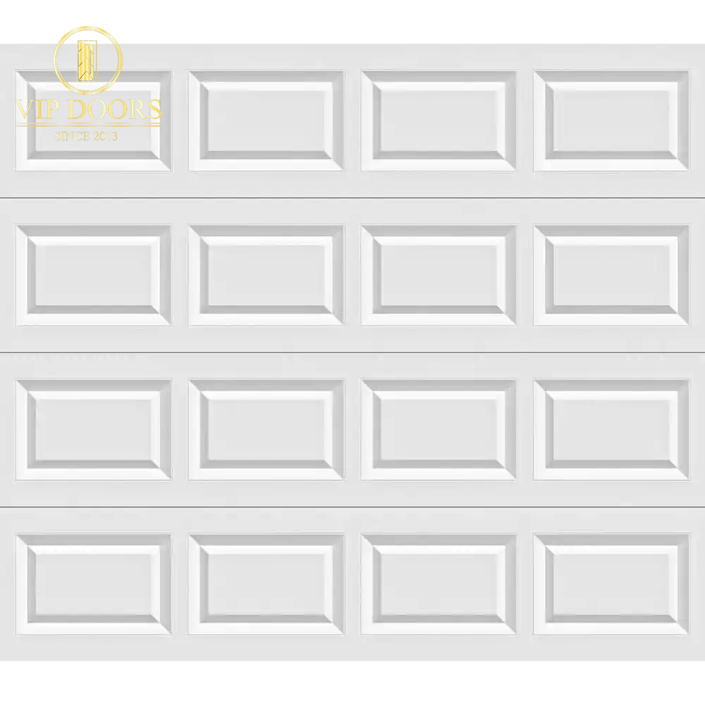 Classic Steel 8 Ft. X 7 Ft. Non-Insulated Solid White Garage Door